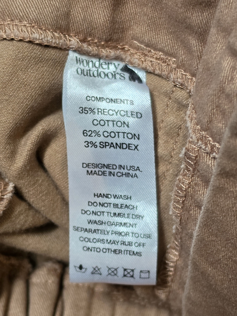 Wonderly Isabel 3.0 Cargo Outdoor Utility Jogger Pants Womens S Copper High-rise - Picture 16 of 16